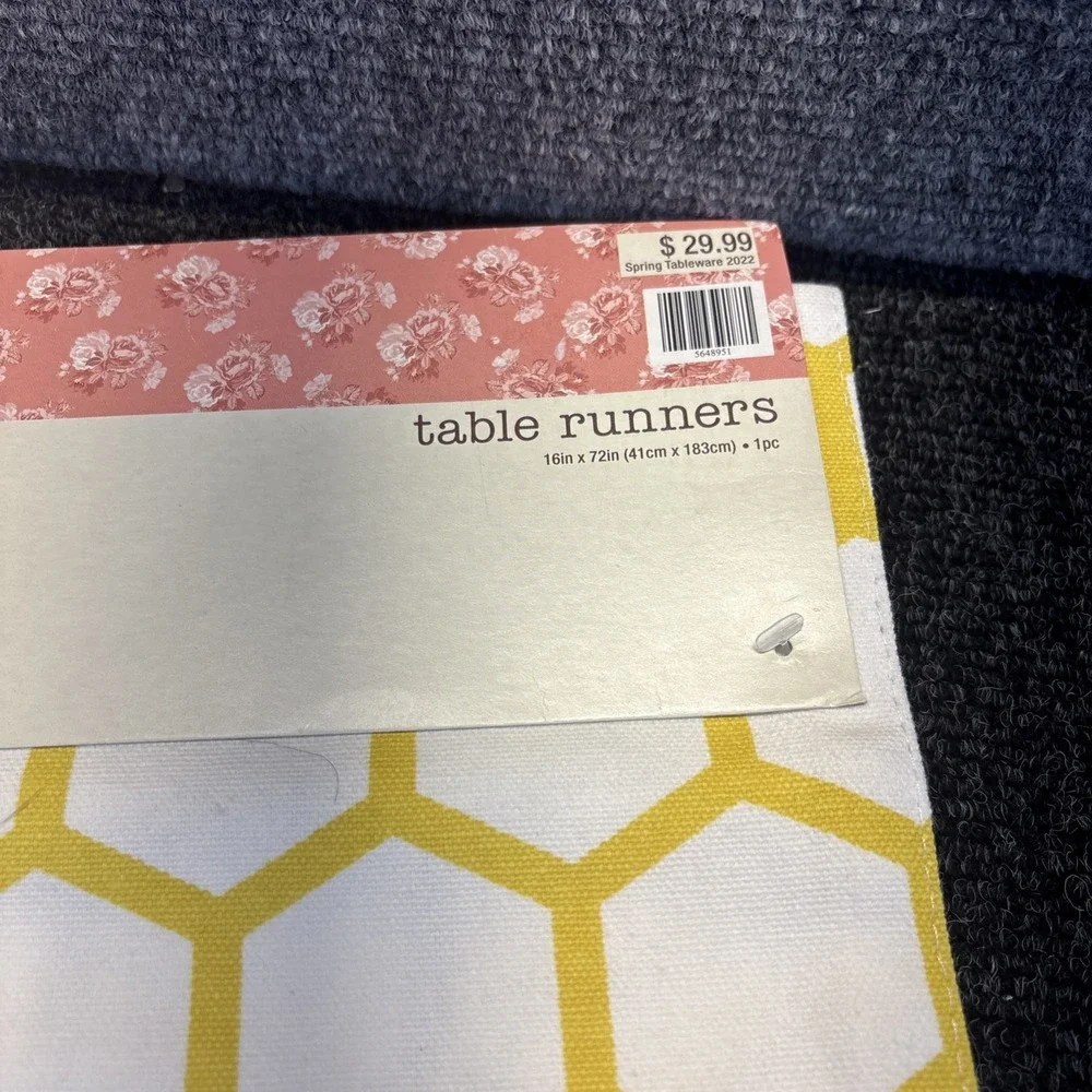 Lot of 3~Table Runners~Summery/Spring Table Runners~NWT